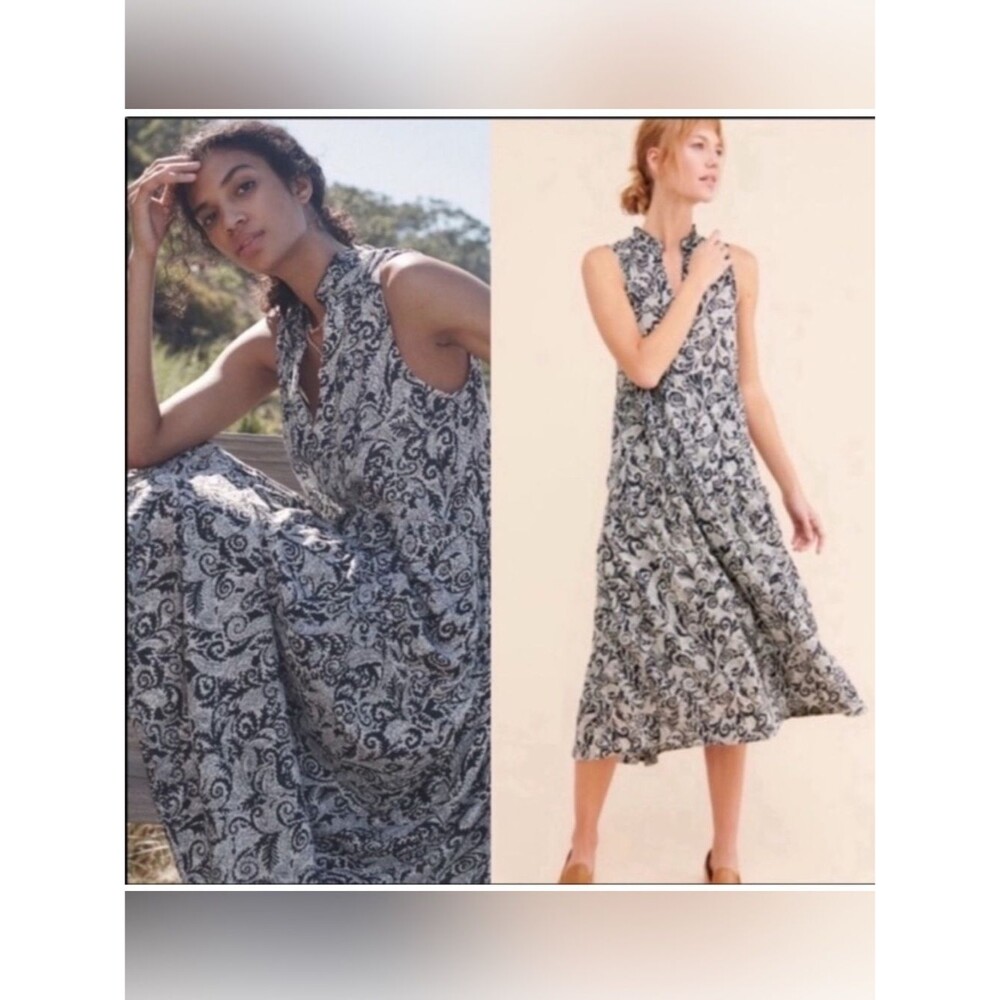 Anthropologie NWT Maeve Marya Tiered Maxi Dress Size XS
